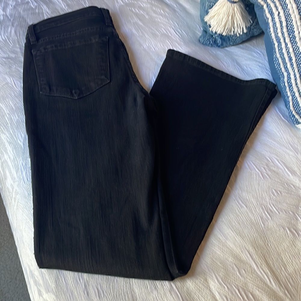 NYDJ Black Bootcut Jeans with Jewels - 2